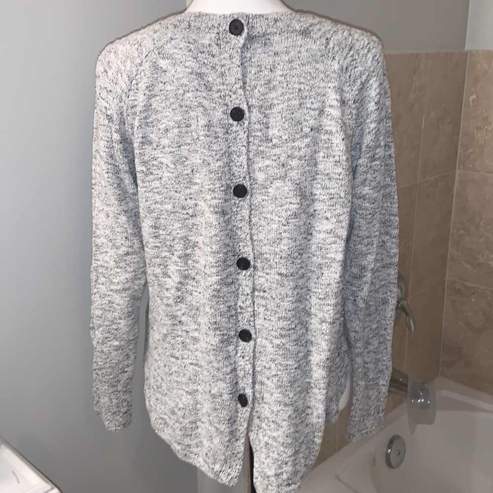 Madewell Button Back Sweater - Picture 6 of 12